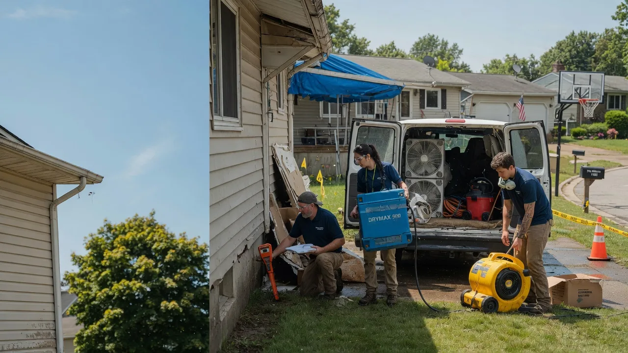 Ceiling Leak Cleanup in Cedarville, WV near me